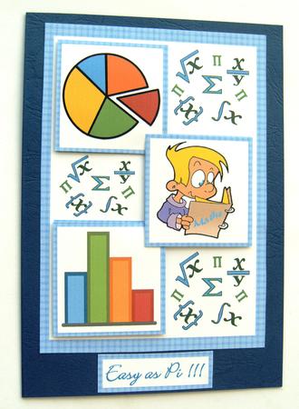 Three Squares - Maths (male) by Margaret Scott