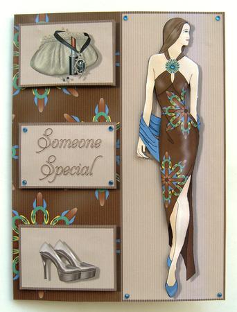 Fashion Girl 1 by Margaret Scott