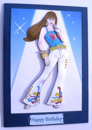 You Rock - Brown Hair Costume 2 by Margaret Scott