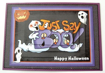 Just Say Boo! by Margaret Scott