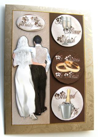 Brown and Tan Wedding by Margaret Scott