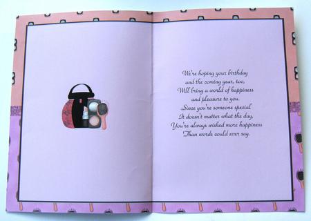 Girly Make Up Insert by Margaret Scott