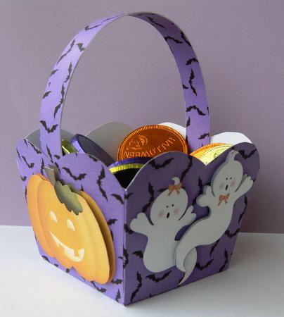 Trick or Treat Baskets - Boo You Don't Scare Me by Margaret Scott
