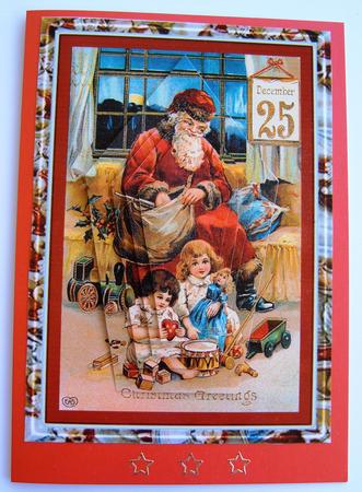 Santa and His Children by Margaret Scott