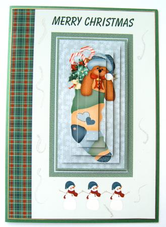 Christmas Stocking by Margaret Scott