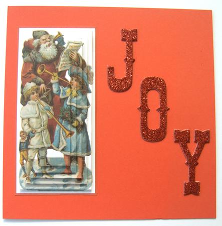 Vintage Santa by Margaret Scott