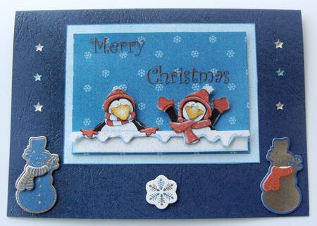 Merry Christmas Penguins Step by Step by Margaret Scott