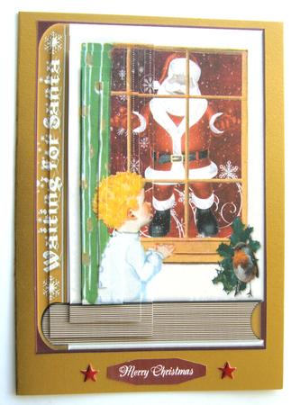 Waiting for Santa by Margaret Scott