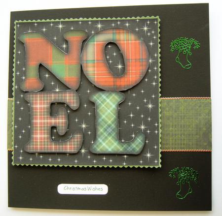 Tartan Noel on Stars by Margaret Scott