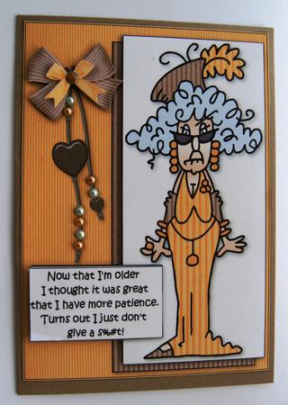 Stella Has More Patience Quick Card by Margaret Scott