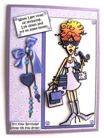 Rita is Shopping for Shoes by Margaret Scott