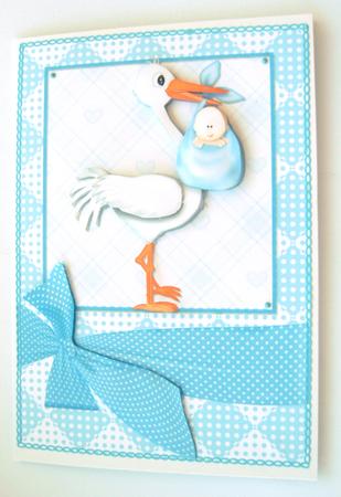 Special Delivery New Baby Boy Light Skin by Margaret Scott