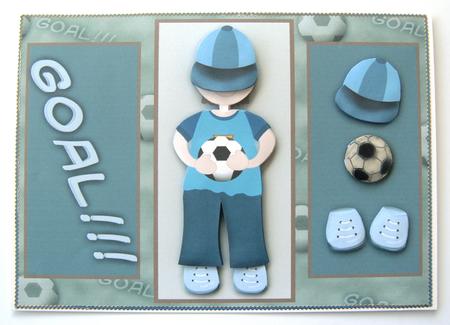 Mad Hatters - Football Crazy Card Topper & Decoupage Featured Gallery Photo