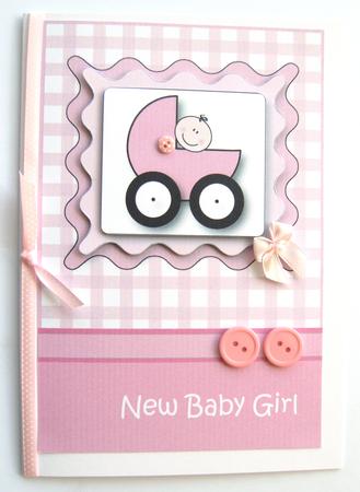 New Baby Girl by Margaret Scott
