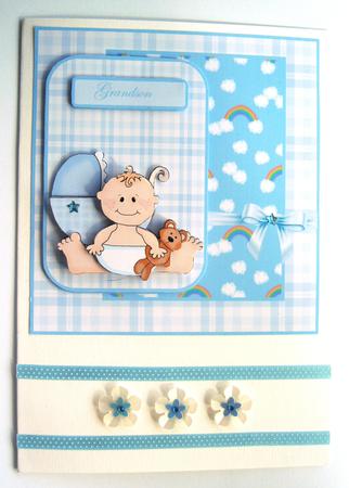 Baby Boy with His Teddy Bear by Margaret Scott