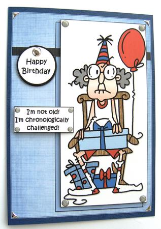Gus Says He's Not Old Quick Card by Margaret Scott