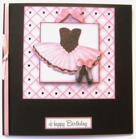 Love to Dance - Decoupage Card by Margaret Scott