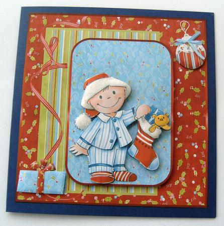 Santa Filled My Christmas Stocking by Margaret Scott