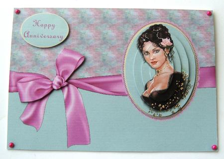 Beauty Card Front by Margaret Scott