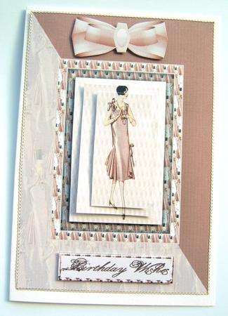 Pink Dress by Margaret Scott