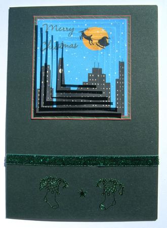 Merry Christmas Pyramid by Margaret Scott