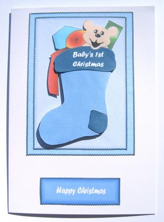 Baby Boy's First Christmas by Margaret Scott