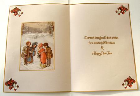 Sharing Christmas Wishes Insert by Margaret Scott