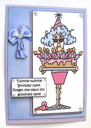 Stella Forget the Years Quick Card by Margaret Scott