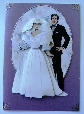 Bride & Groom #4 by Margaret Scott