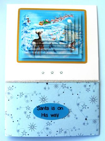 Santa is on His Way by Margaret Scott