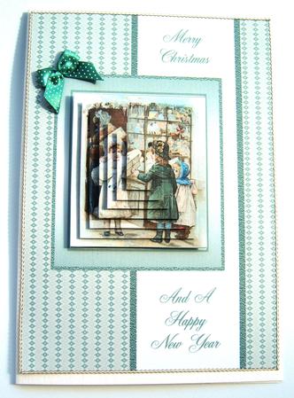 Happy Children Card Front by Margaret Scott