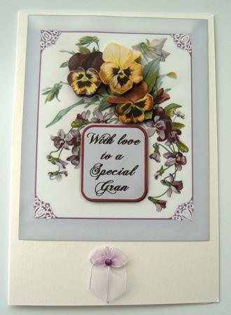 Pansies- with Love by Margaret Scott