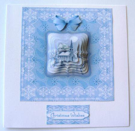 Christmas Eve Carol Service 'n Snowflake Lace by Margaret Scott
