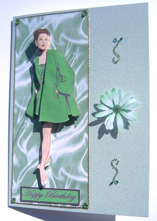 Lady of Fashion in Green by Margaret Scott