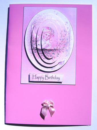 Pretty Girl Pyramid in Pink by Margaret Scott