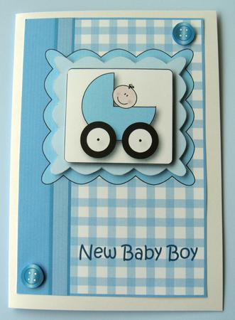 New Baby Boy by Margaret Scott