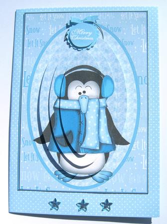 Christmas Penquin by Margaret Scott