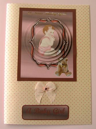 Metalic Baby Girl by Margaret Scott