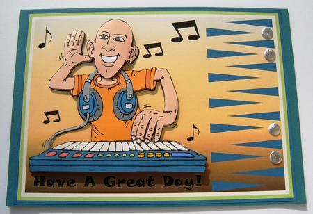 Keyboard Player by Margaret Scott