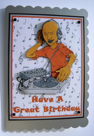 Dj - Mixing Deck by Margaret Scott