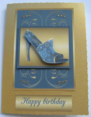 Blue Shoe by Margaret Scott