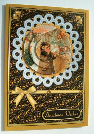 Vintage Boy Pyramid (black) by Margaret Scott