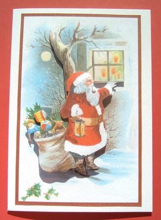 Santa Resting by Margaret Scott