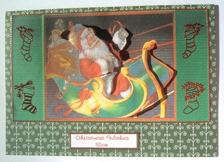Santa is on His Way Step by Step by Margaret Scott
