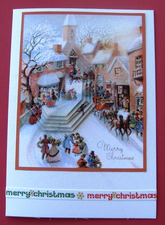 Christmas Eve Shopping by Margaret Scott
