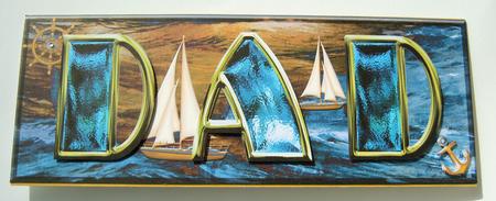 Dad on the Ocean's Waves by Margaret Scott
