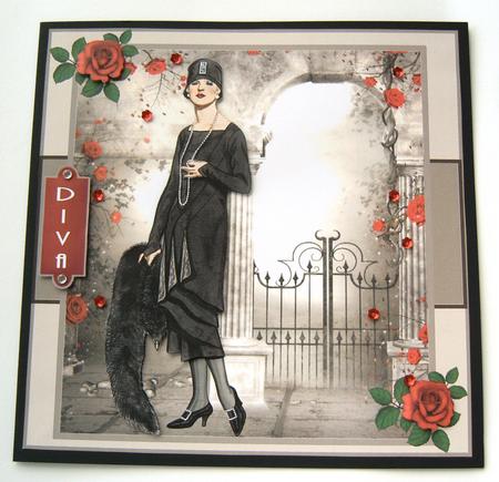 All Dressed Up for Your Birthday Diva by Margaret Scott