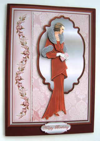 Red Elegant Vintage by Margaret Scott