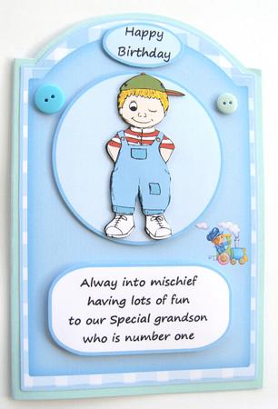 Cute Son/grandson by Margaret Scott