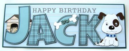 Patch the Dog Jack Large Dl by Margaret Scott